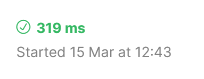 job status success